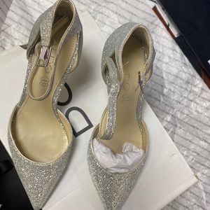 Anklam silver heels